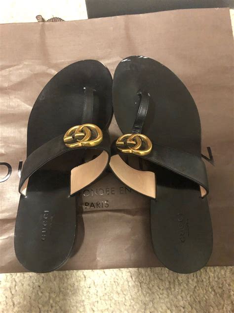 gucci bow sandal|authentic Gucci sandals women.